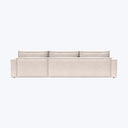 Sullivan Sleeper | Storage Sectional Adario Performance Fabric Basmati