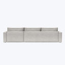 Sullivan Sleeper | Storage Sectional Adario Performance Fabric Fog