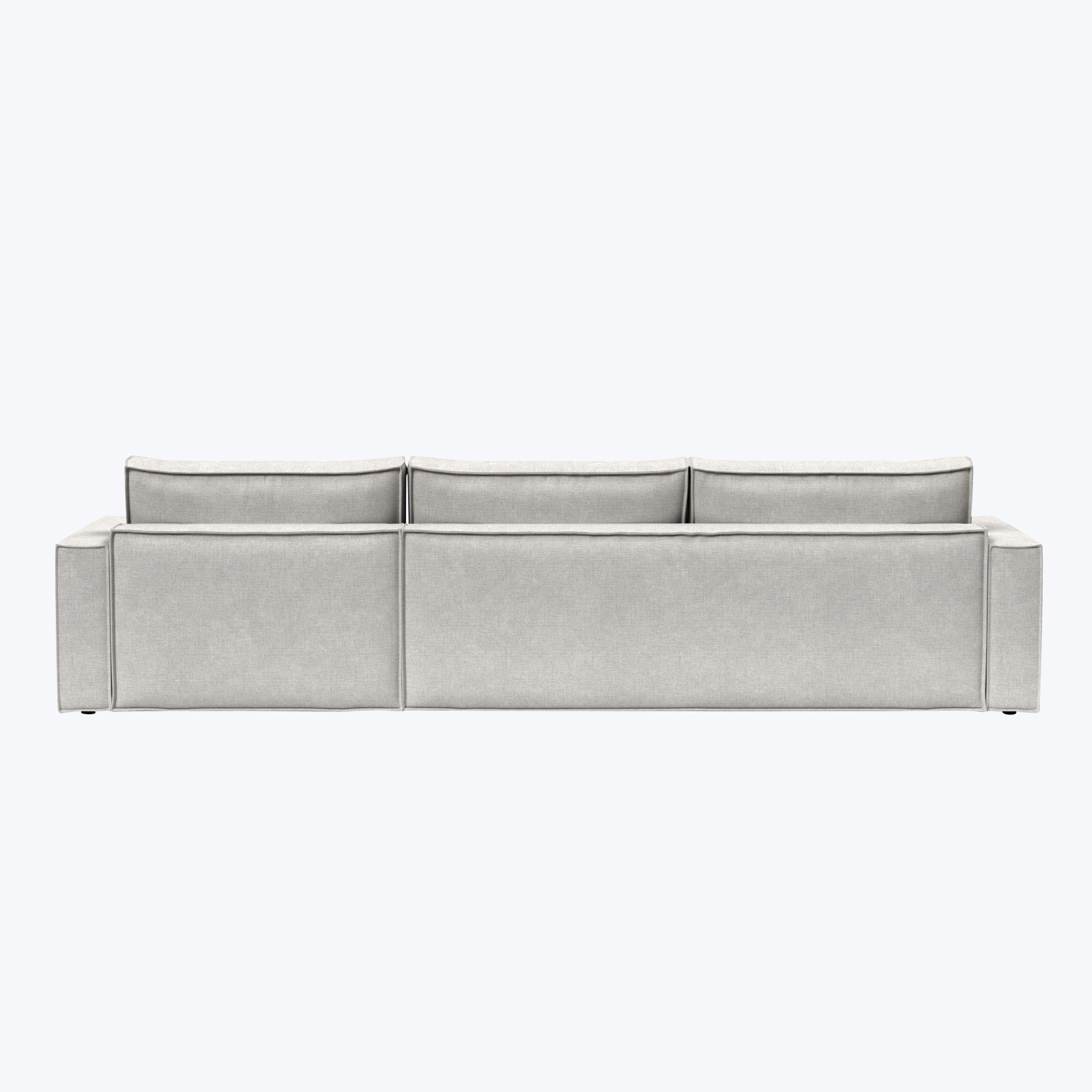 Sullivan Sleeper | Storage Sectional Adario Performance Fabric Fog