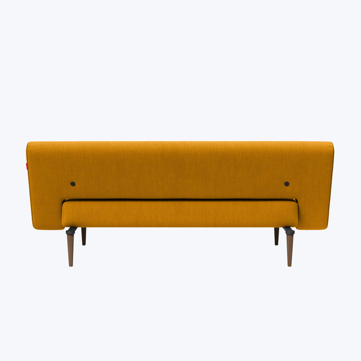 Sloane Sleeper Settee Elegance Performance Fabric Curry