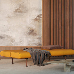 Sloane Sleeper Settee Elegance Performance Fabric Curry - hover