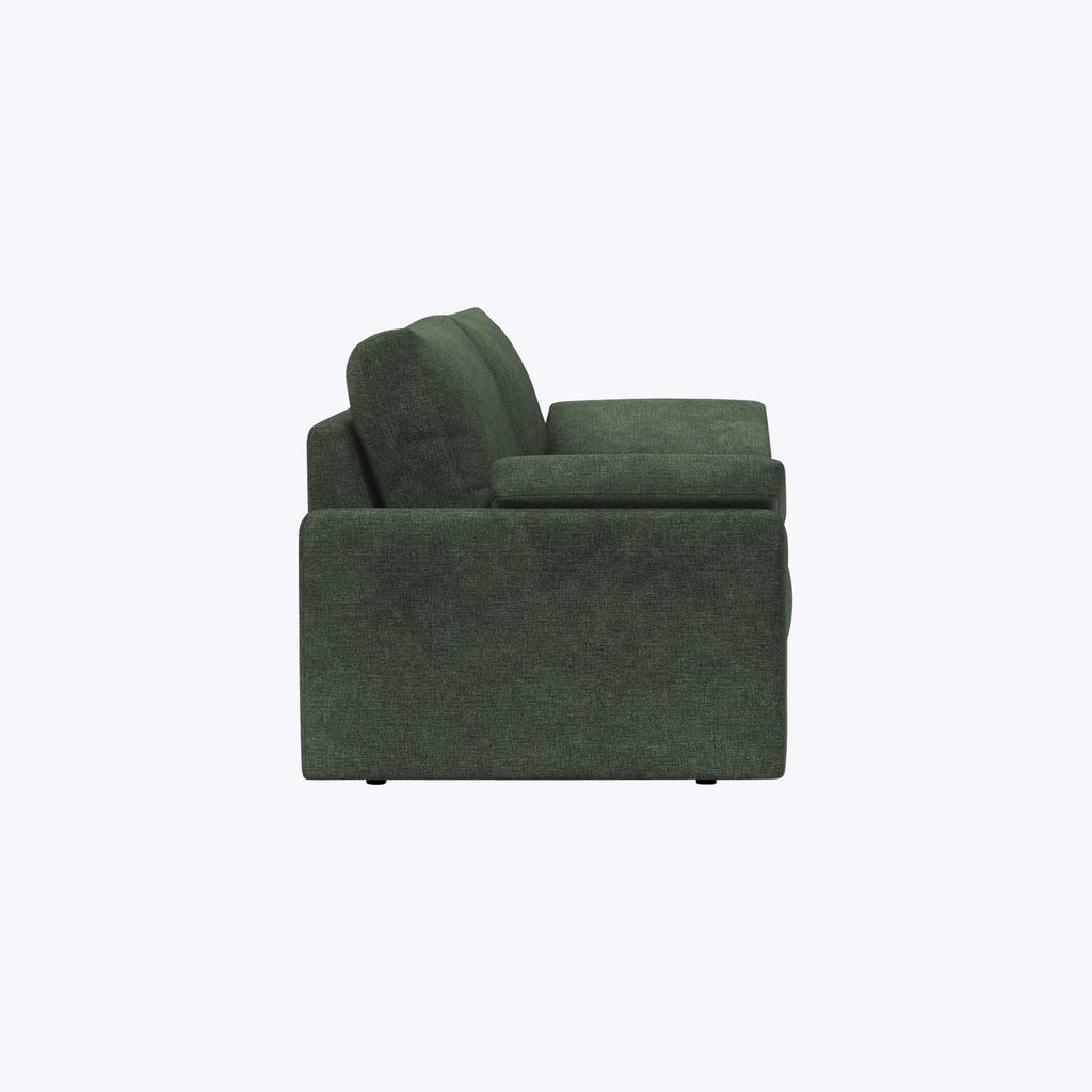 Bryant Sleeper Sofa Avella Performance Fabric Pine Green