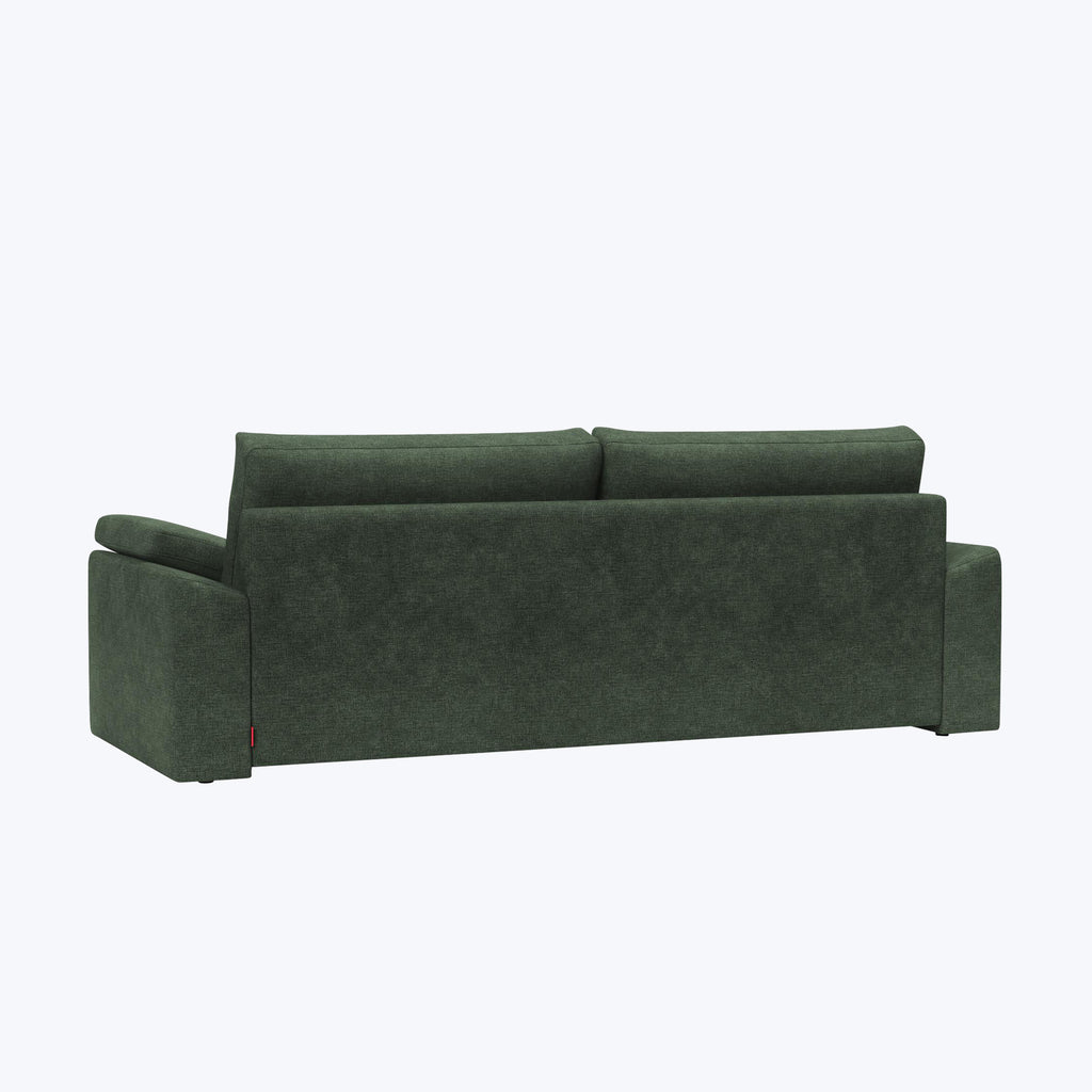 Bryant Sleeper Sofa Avella Performance Fabric Pine Green