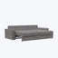 Bryant Sleeper Sofa Avella Performance Fabric Warm Grey