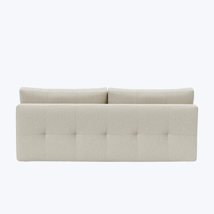 Lina Armless Sleeper Sofa Mized Dance Performance Fabric Natural