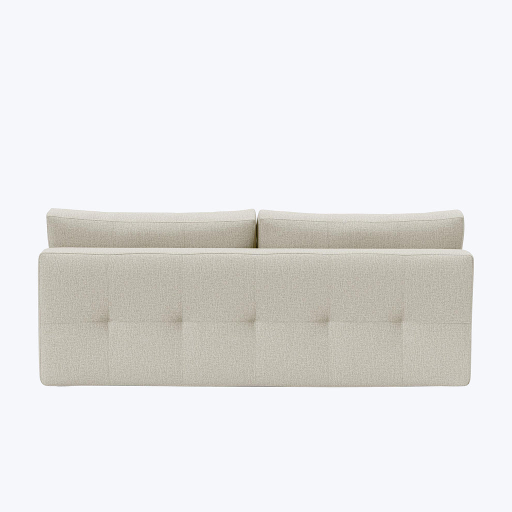 Lina Armless Sleeper Sofa Mized Dance Performance Fabric Natural