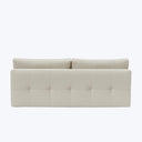 Lina Armless Sleeper Sofa Mized Dance Performance Fabric Natural