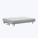 Lina Armless Sleeper Sofa Mized Dance Performance Fabric Grey