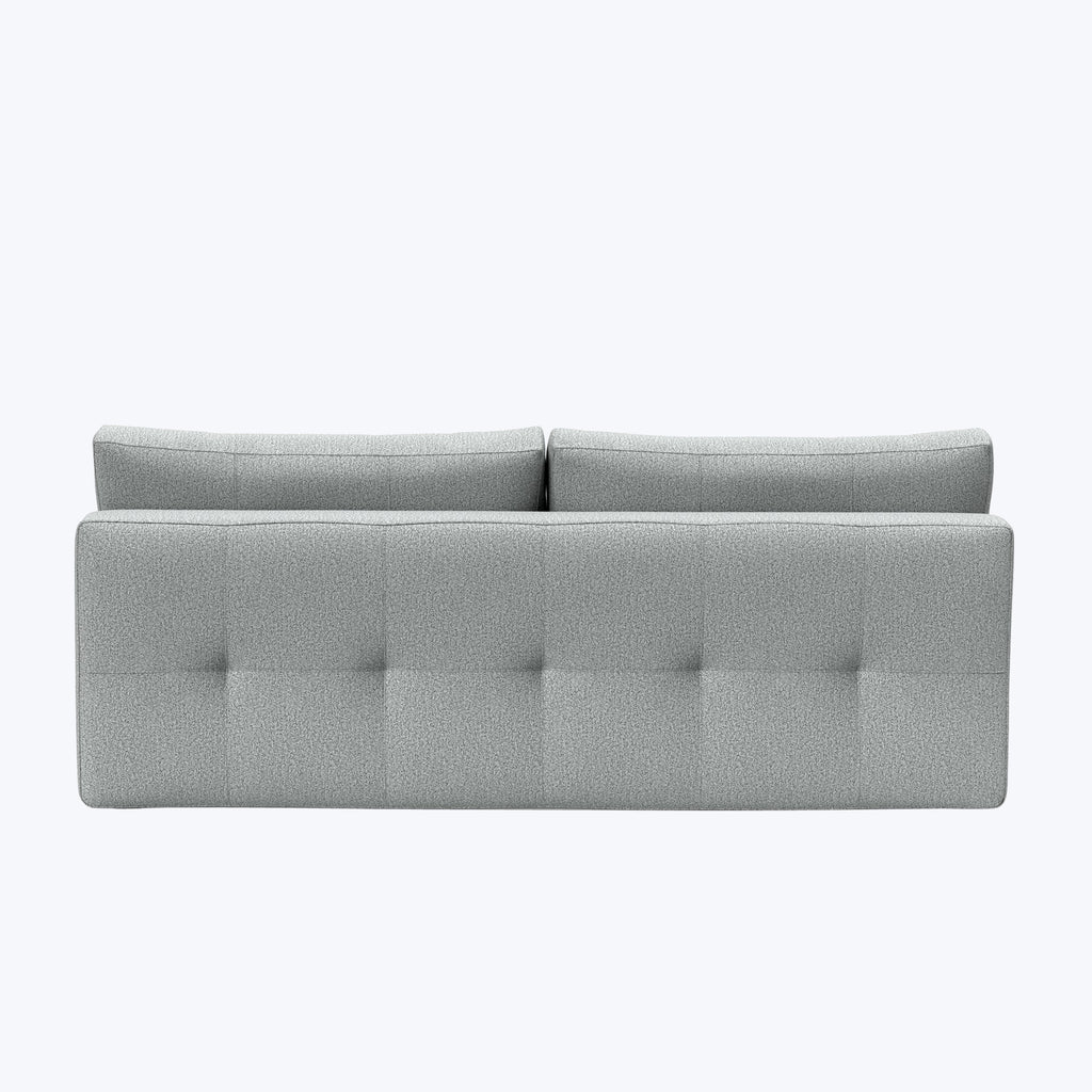 Lina Armless Sleeper Sofa Mized Dance Performance Fabric Grey