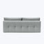 Lina Armless Sleeper Sofa Mized Dance Performance Fabric Grey