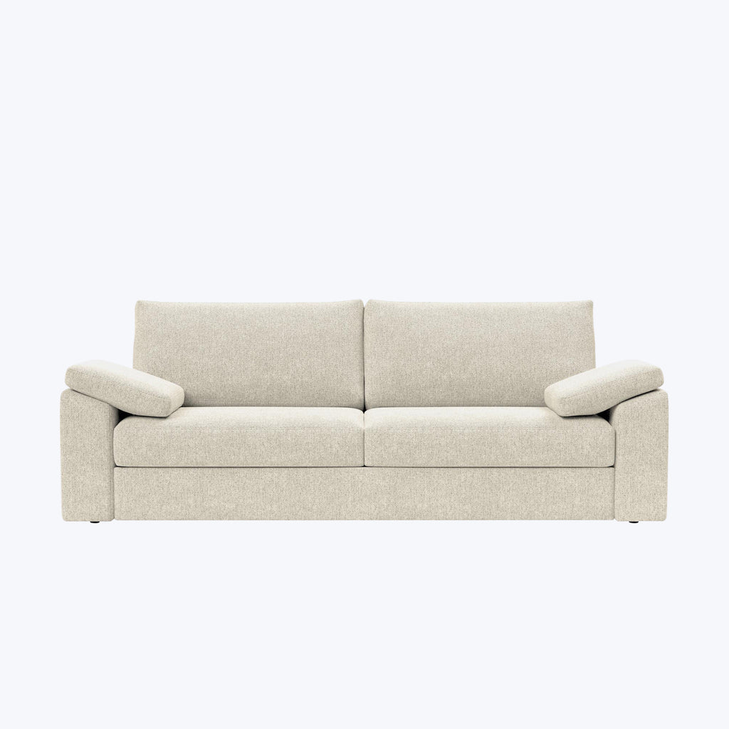 Bryant Sleeper Sofa Taura Performance Fabric Off White