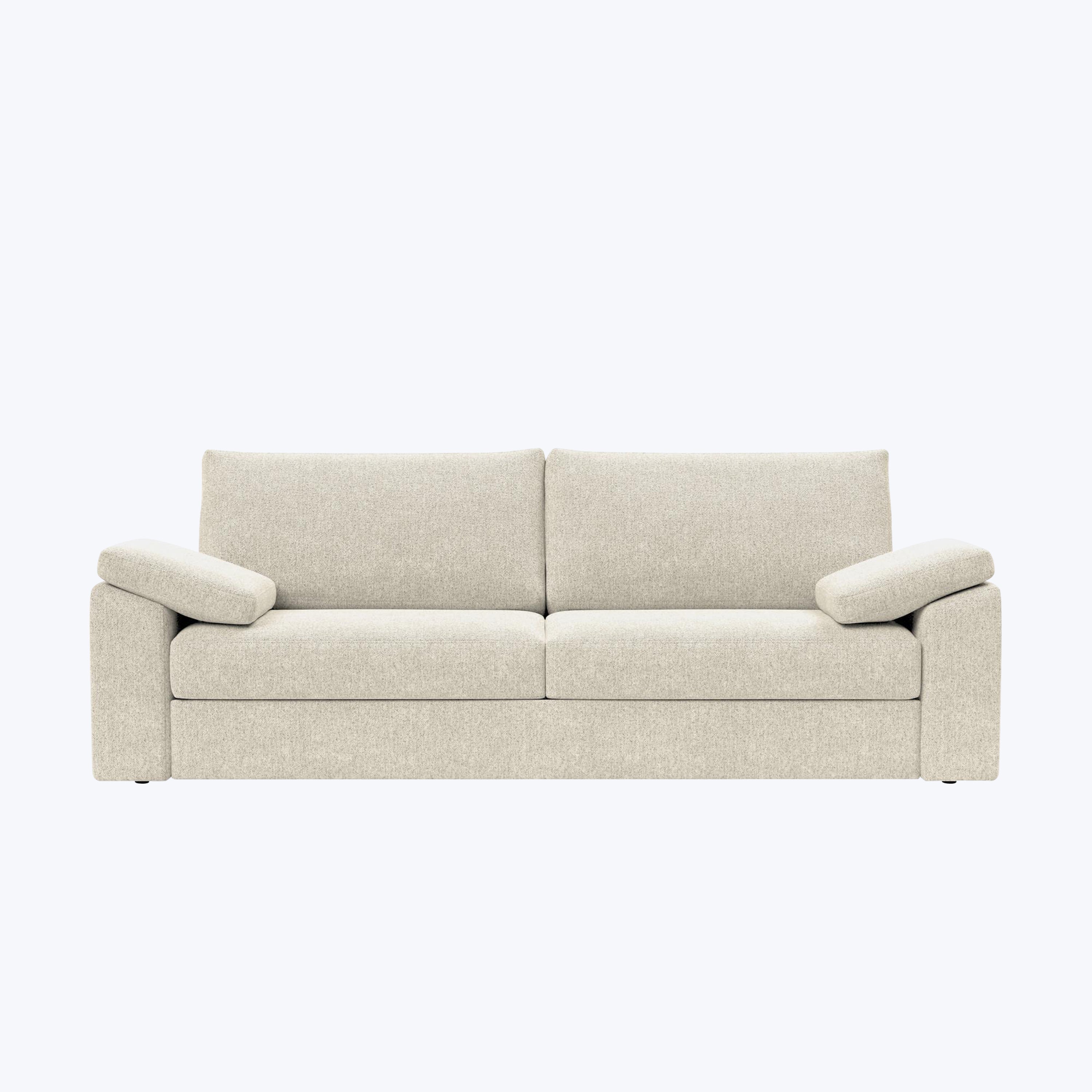 Bryant Sleeper Sofa Taura Performance Fabric Off White