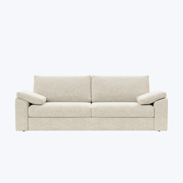 Bryant Sleeper Sofa Taura Performance Fabric Off White