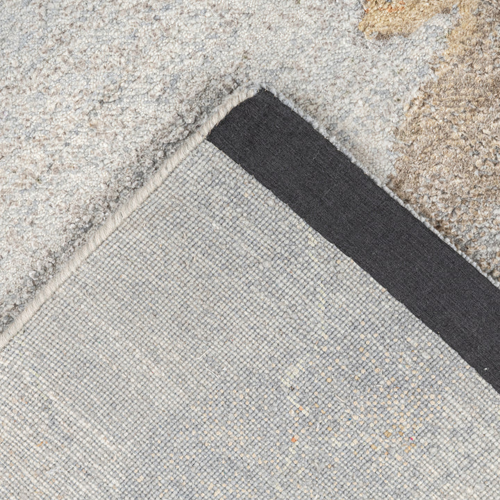 Multicolored Contemporary Silk Rug - 8' x 10'