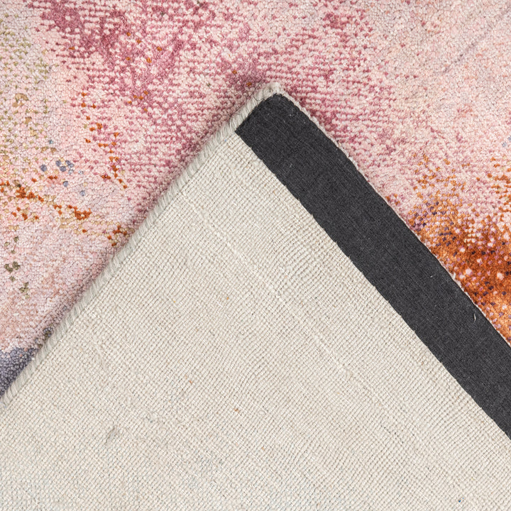 Multicolored Contemporary Silk Rug - 9' x 12'