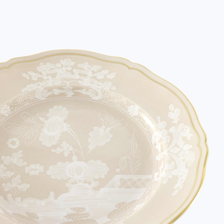 Oriente Flat Dessert Plate Meringa