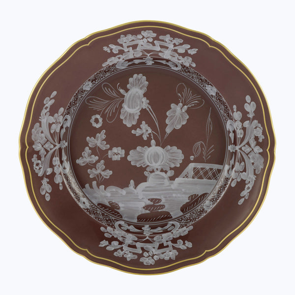 Oriente Flat Dessert Plate Castagna