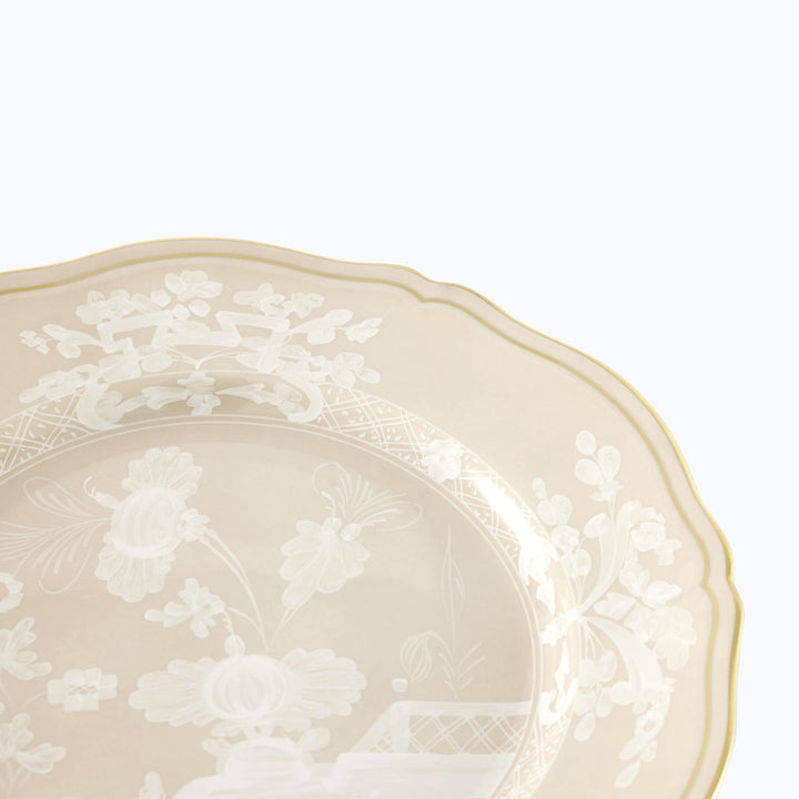 Oriente Flat Dinner Plate Meringa