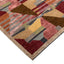 Multicolored Swedish Inspired Flatweave Wool Silk Rug - 6' x 8'11"