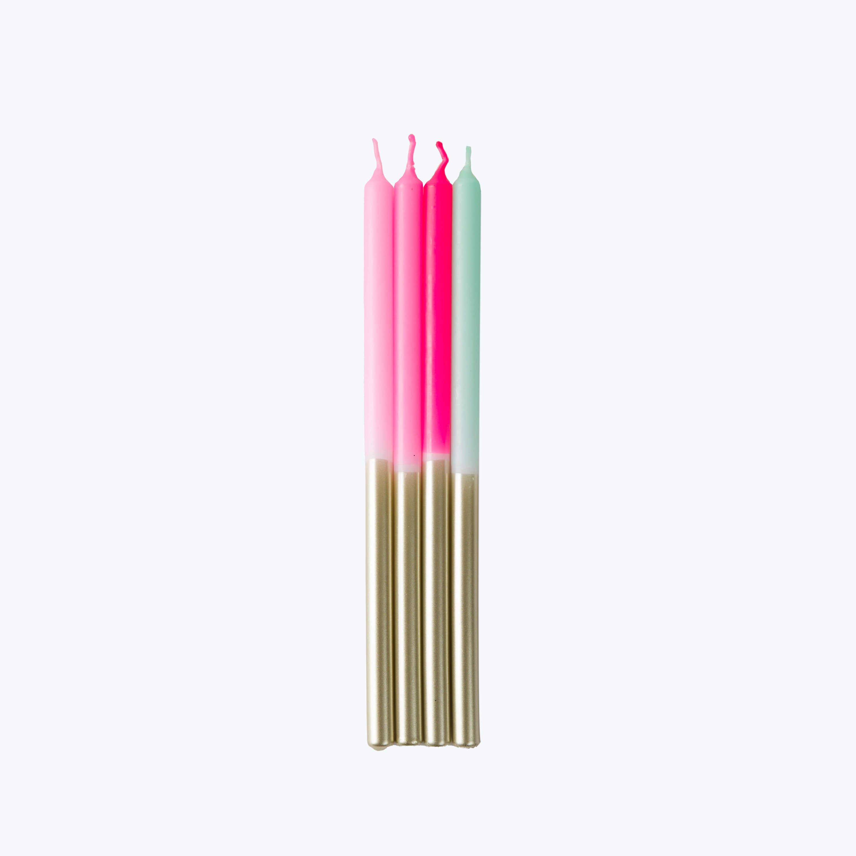 Dip Dye Skinny Taper Candles