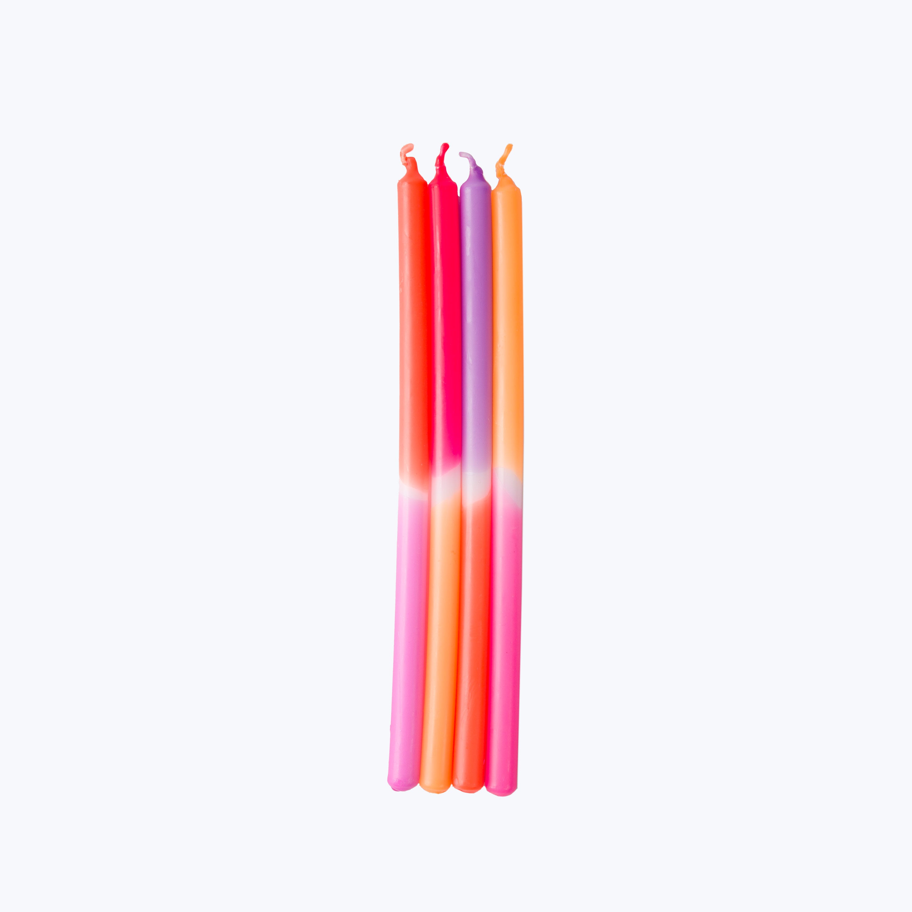 Dip Dye Skinny Taper Candles