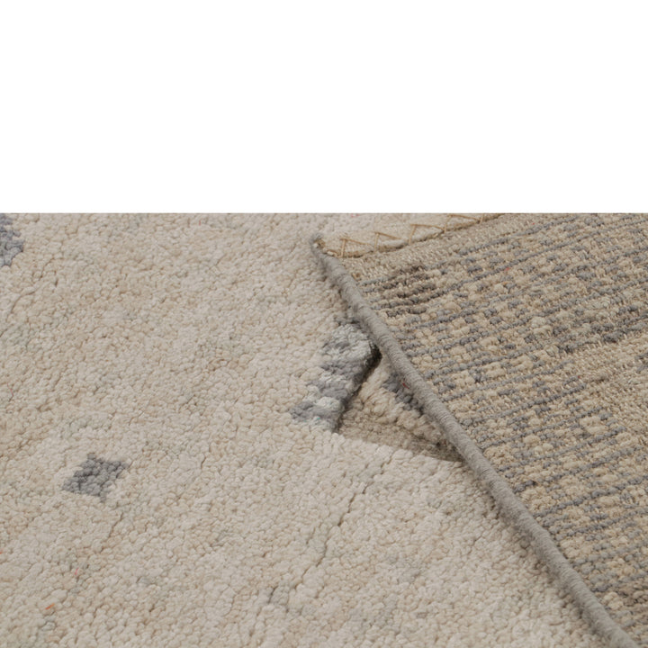 Grey Swedish Inspired Wool Rug - 8'4" x 10'