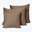 Masaccio Quilted Sham Brown / Standard