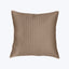 Masaccio Quilted Sham Brown / Euro