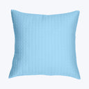 Masaccio Quilted Sham Cerulean Blue / Euro