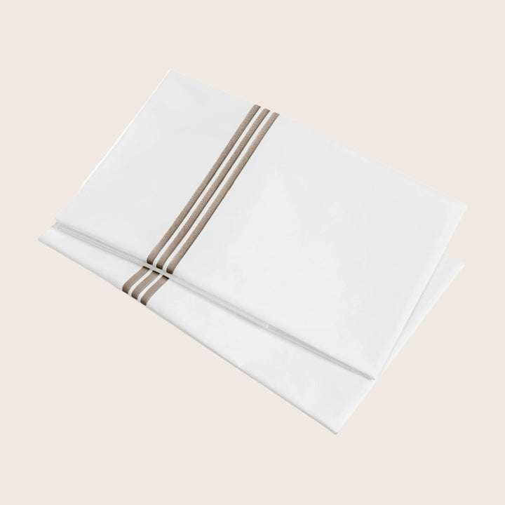 Platinum Sheets + Pillowcases Brown / Pillowcase Pair / Standard
