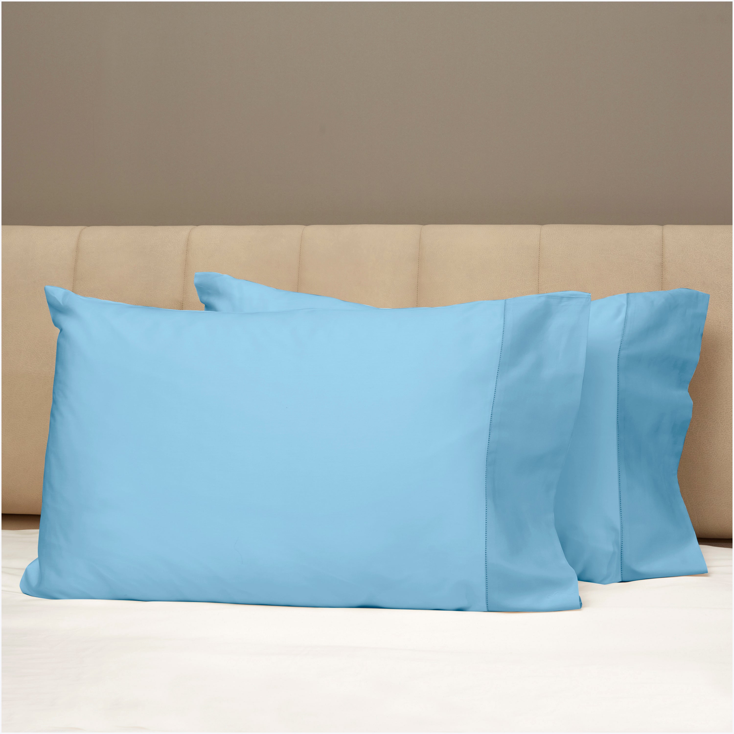 Raffaello Pillowcases Cerulean Blue / Standard