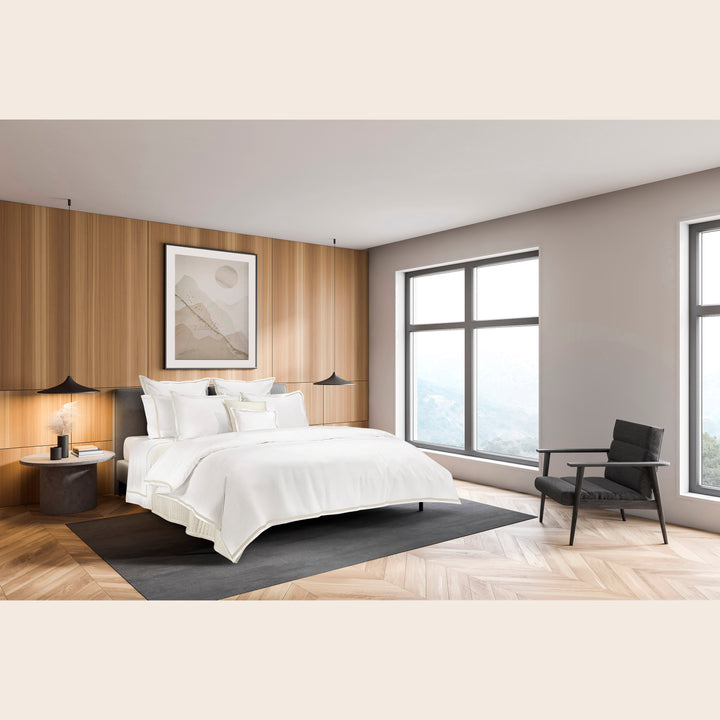 Mylos Duvet + Sham White/Ivory / Duvet / Twin