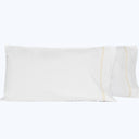 Mylos Pillowcases White/Ivory / Standard