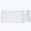 Mylos Pillowcases White/Cerulean / Standard