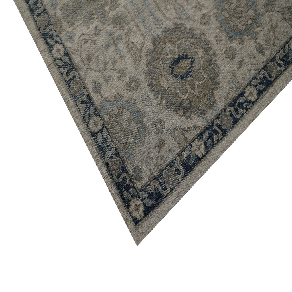 Beige Contemporary Wool Rug - 10'0" x 13'9"