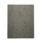 Grey Contemporary Wool Rug - 8'7" x 11'9"