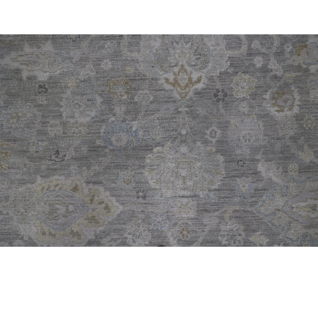 Grey Contemporary Silk Rug 8x10