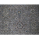 Light Grey Contemporary Wool Rug 8x10