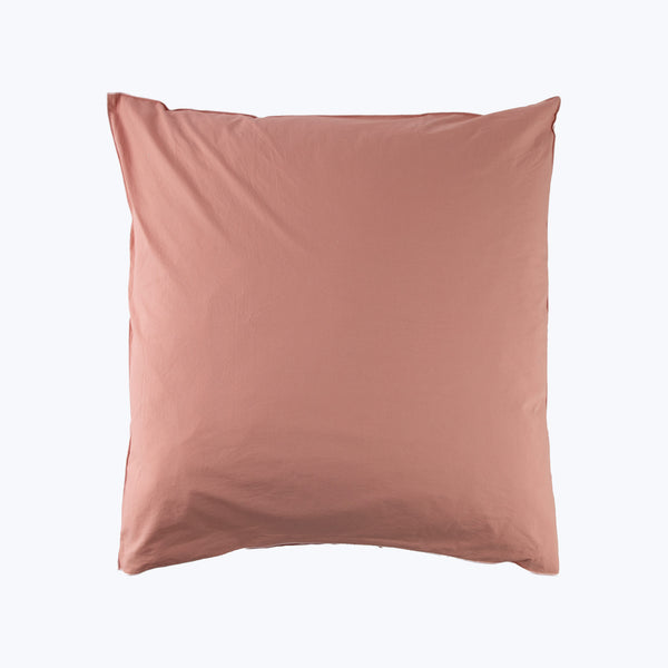 Aura Percale Shams Peony / Euro