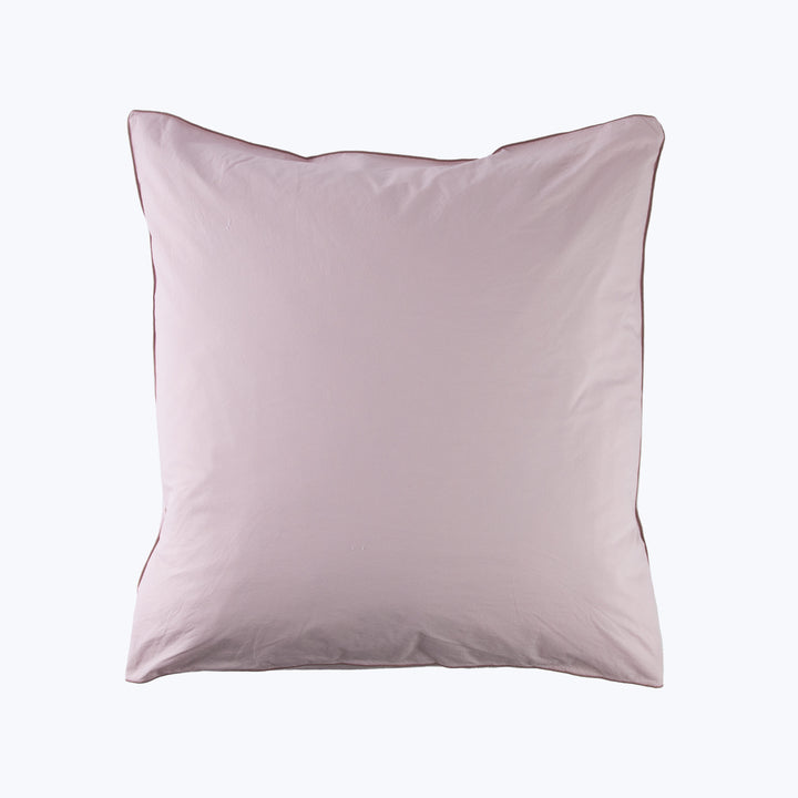 Aura Percale Shams Summer Plum / Euro