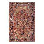 Antique Heriz Wool Rug - 6'10" x 10'4"
