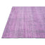 Purple Solid Silk Rug - 10' x 12'