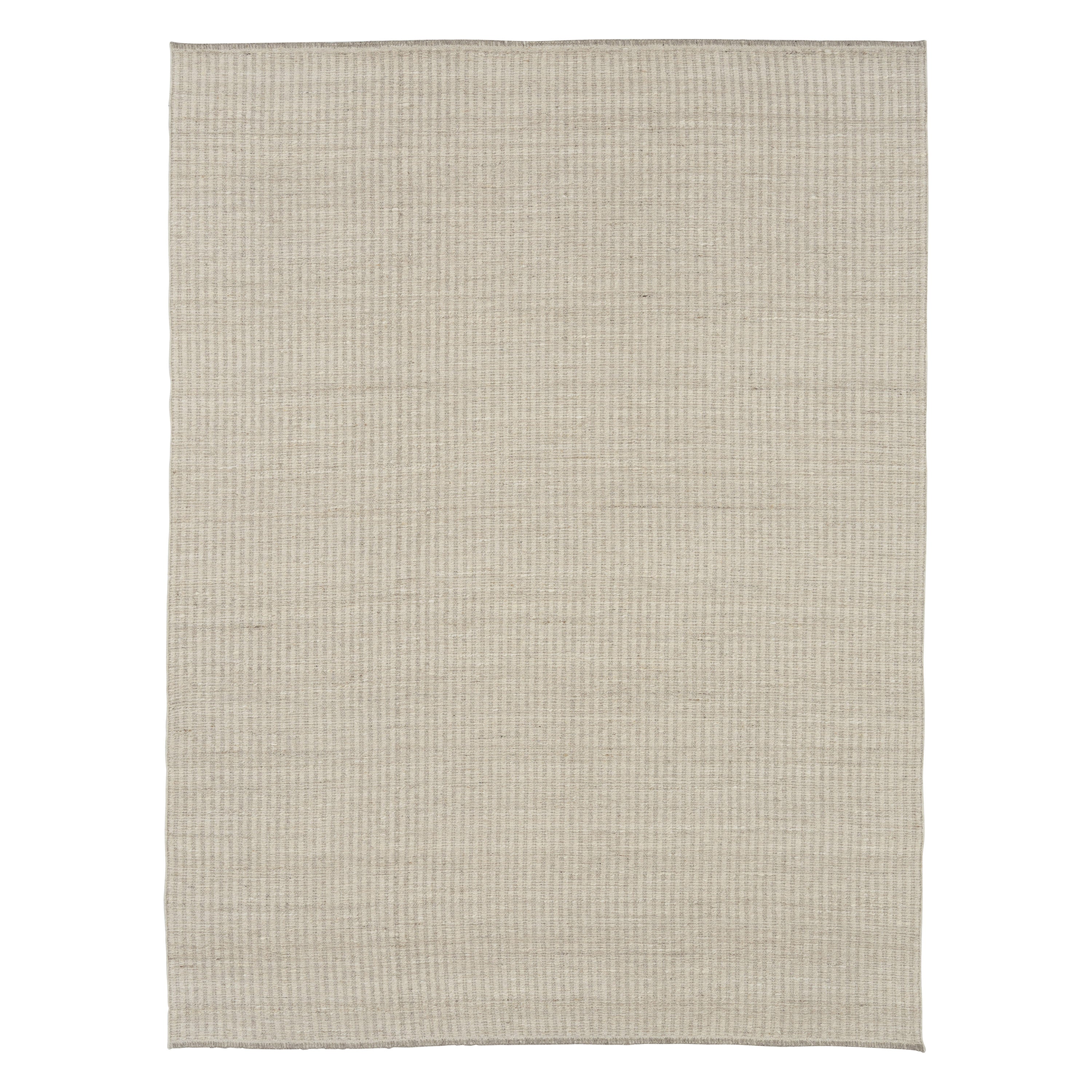 Natural Dhurrie Wool Rug - 8'6" x 11'6"