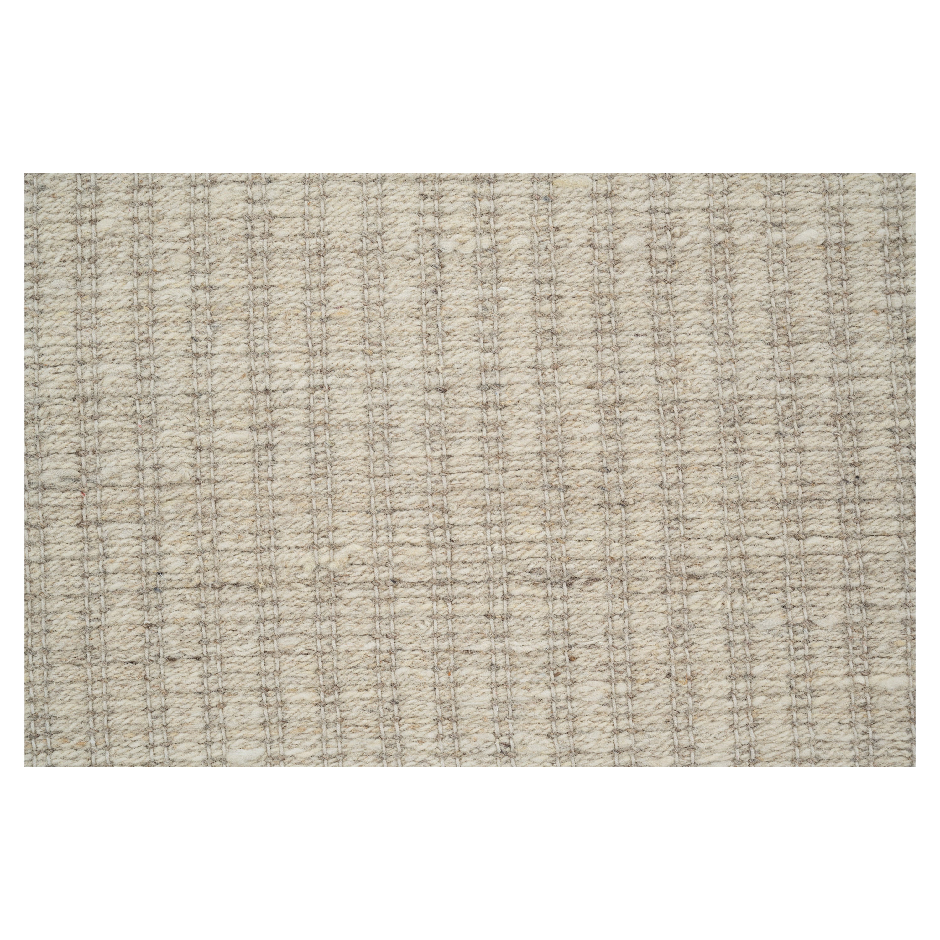 Natural Dhurrie Wool Rug - 8'6" x 11'6"