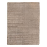 Image for Taupe Soild Silk Rug - 7'10" x 9'11"