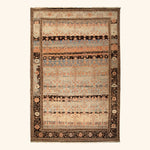 Brown Traditional Wool Rug - 11' x 17'5"