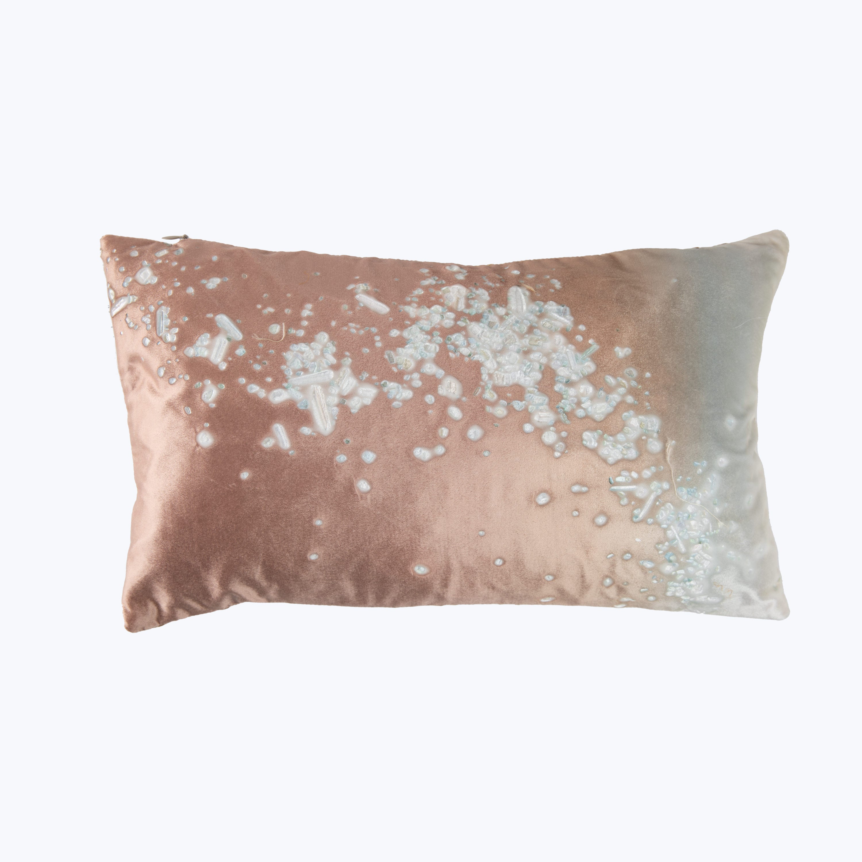 Mineral Ombre Glow Ivoire Lumbar Pillow