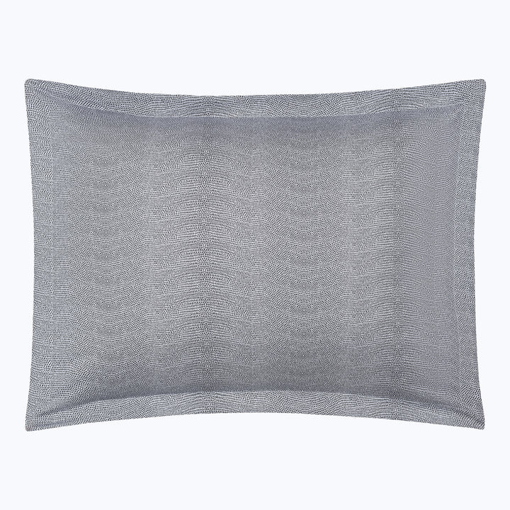 Jasper Cotton Sateen Sham Charcoal / Standard