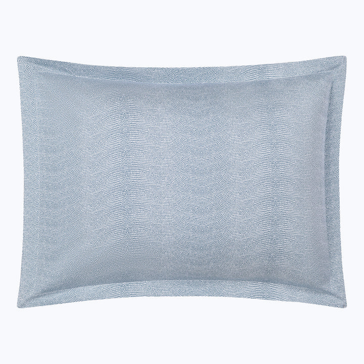 Jasper Cotton Sateen Sham Steel Blue / Standard