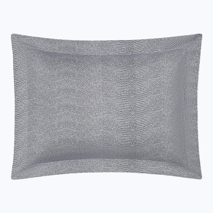 Jasper Cotton Sateen Sham Charcoal / Boudoir
